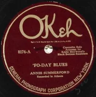 'Fo-Day Blues / Low-Down Blues