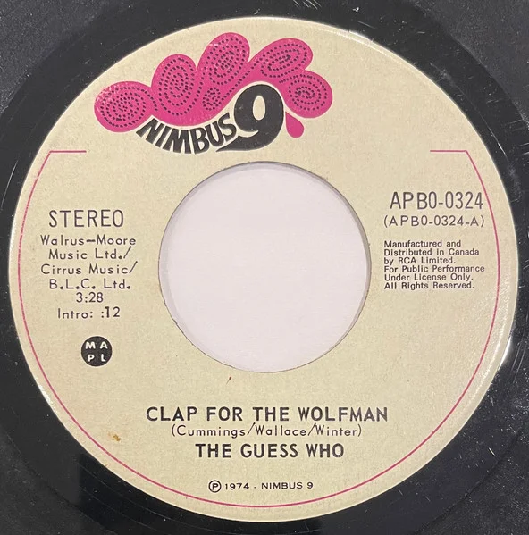 Clap For The Wolfman / Road Food