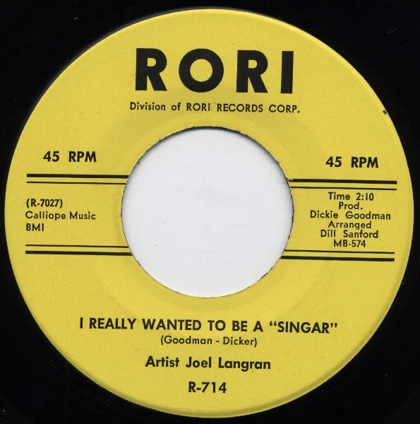 I Really Wanted To Be A "Singar" / Young And Foolish