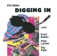 Digging In