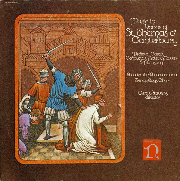 Music In Honor Of St. Thomas Of Canterbury (Medieval Carols, Conductus, Motets, Masses & Plainsong)