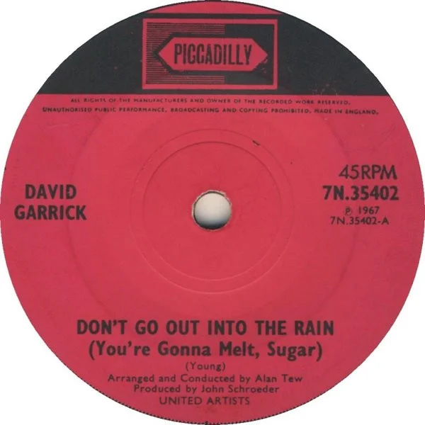 Don't Go Out Into The Rain (You're Gonna Melt, Sugar)