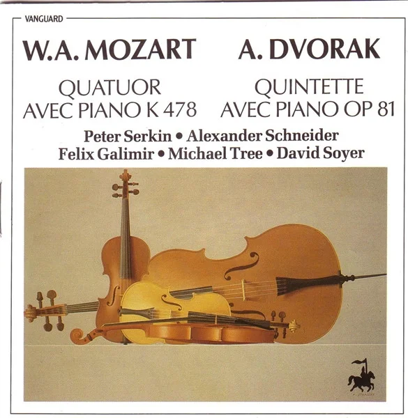 Quatuor Avec Piano K 478 / Quintette Avec Piano Op. 81