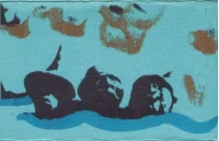 ...Avec Des Coussins Bleus