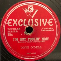 I'm Not Foolin' Now / Bath Tub Blues