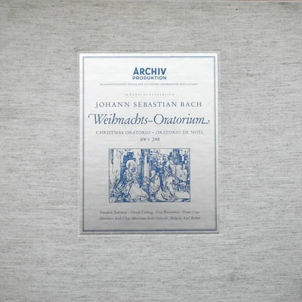 Weihnachts-Oratorium • Christmas Oratorio • Oratorio De Noël, BWV 248