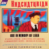 Ode In Memory Of Lenin / Festive Poem / Greeting Overture / Lermontov Suite / Russian Fantasy