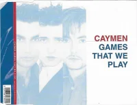 Games That We Play