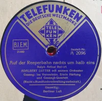 Auf Der Reeperbahn Nachts Um Halb Eins / Berliner Luft