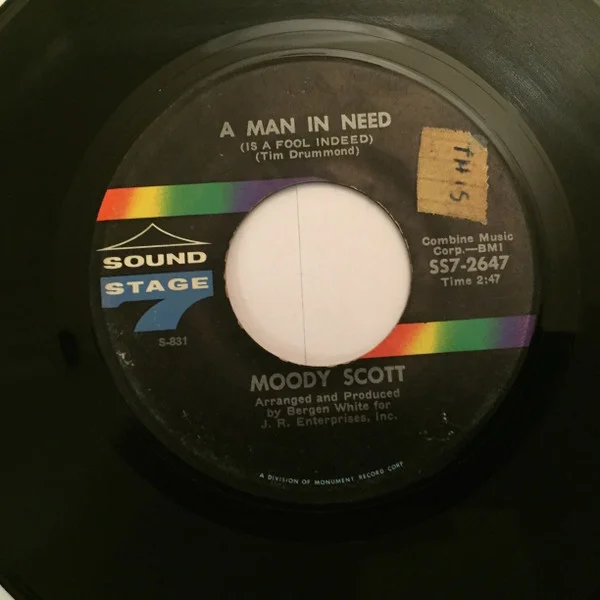 A Man In Need (Is A Fool Indeed) / Groovin Out On Life