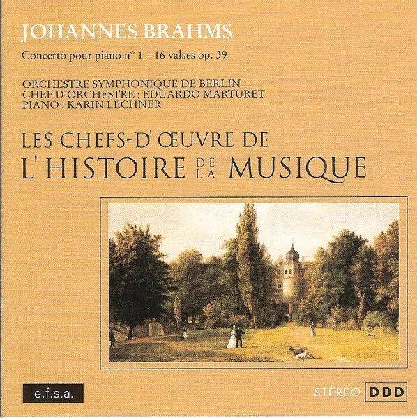 Concerto Pour Piano N°1 - 16 Valses Op. 39