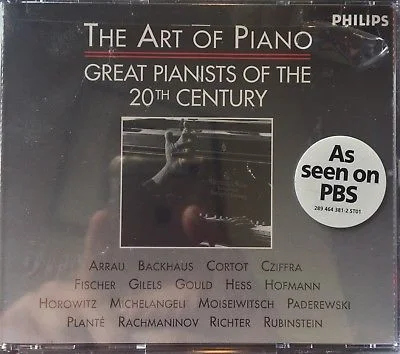 The Art Of Piano - Greatest Pianists Of The 20th Century