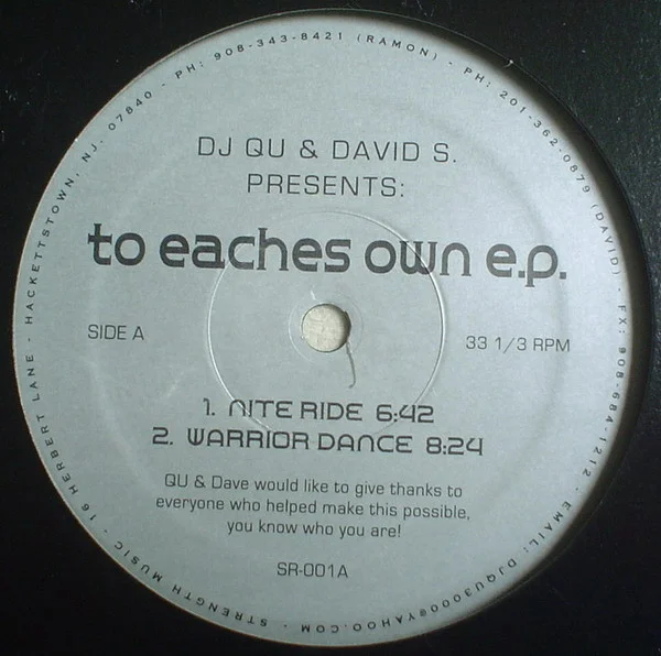 To Eaches Own E.P.
