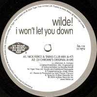 I Won't Let You Down