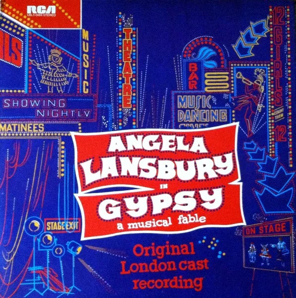 Angela Lansbury In Gypsy (A Musical Fable) (Original London Cast Recording)