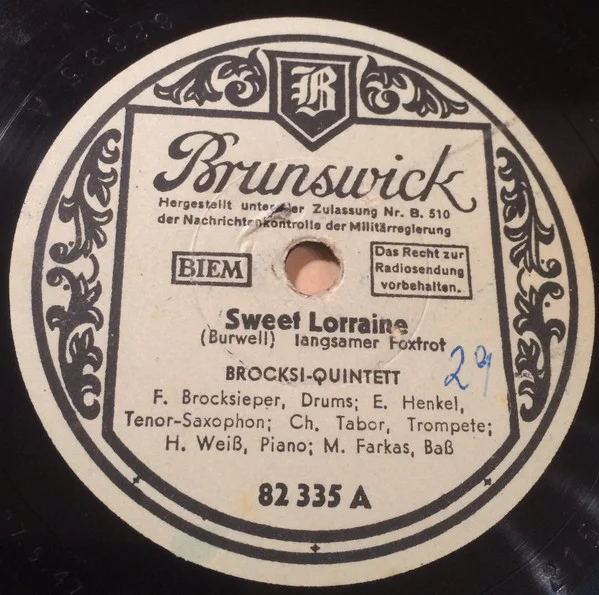 Sweet Lorraine / Open The Door, Richard