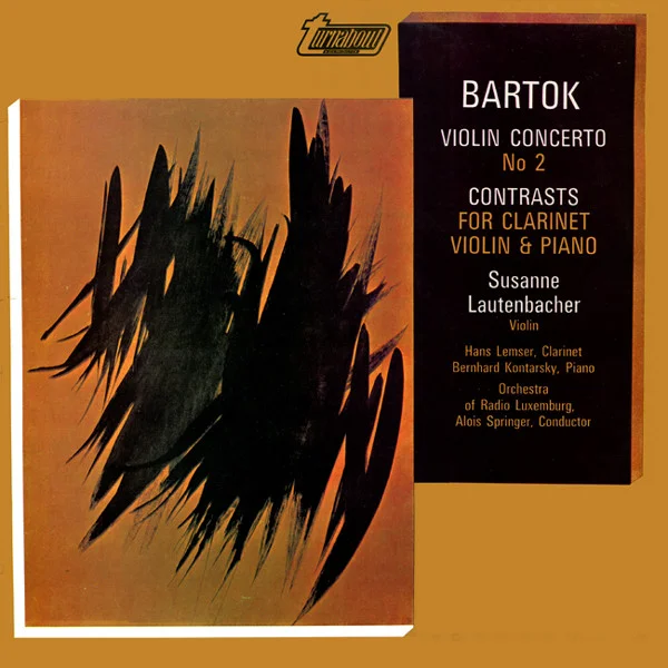 Violin Concerto No 2 / Contrasts For Clarinet & Piano