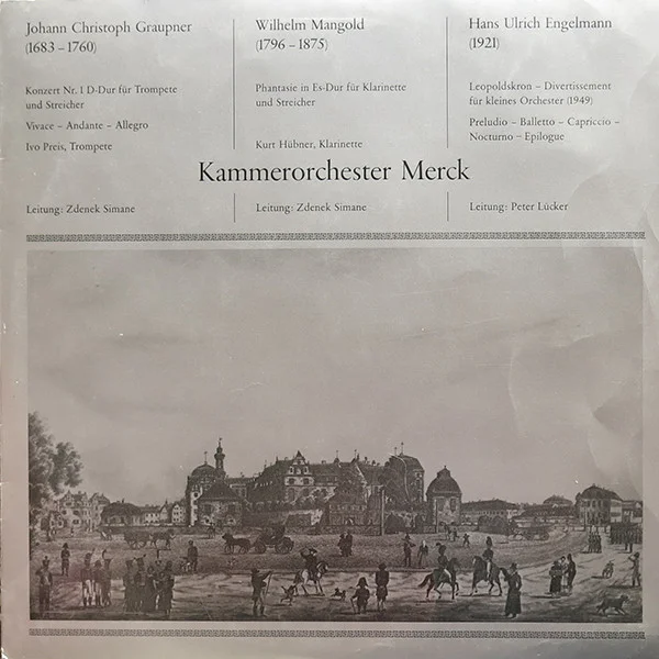 Konzert Nr. 1 D-Dur Für Trompete Und Streicher / Phantasie In Es-Dur Für Klarinette Und Streicher / Leopoldskron - Divertissement Für Kleines Orchester