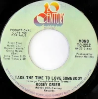 Take The Time To Love Somebody / Your Love Is Right Up My Alley