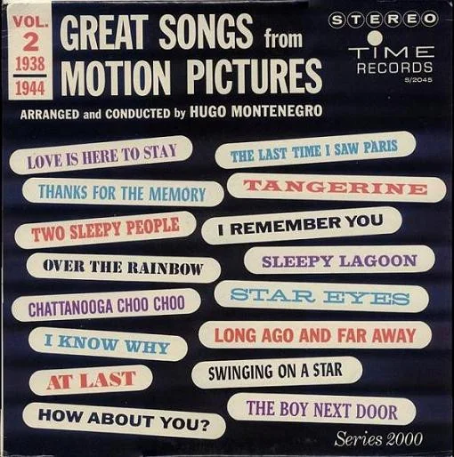Great Songs From Motion Pictures Vol. 2 (1938 - 1944)