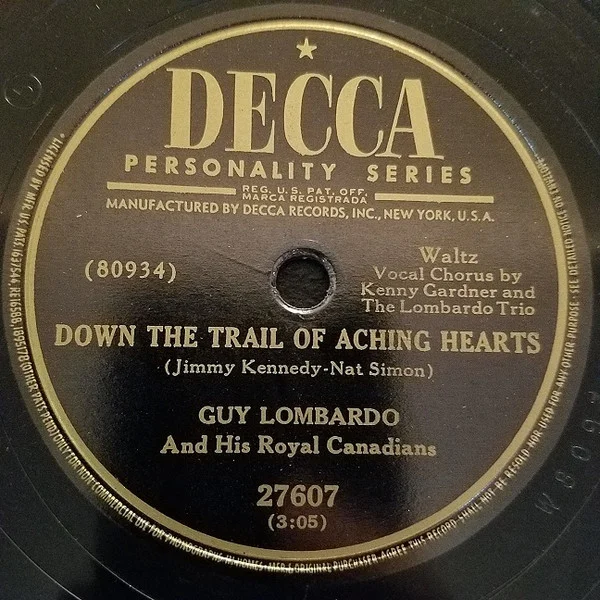 Down The Trail Of Aching Hearts / The Strange Little Girl