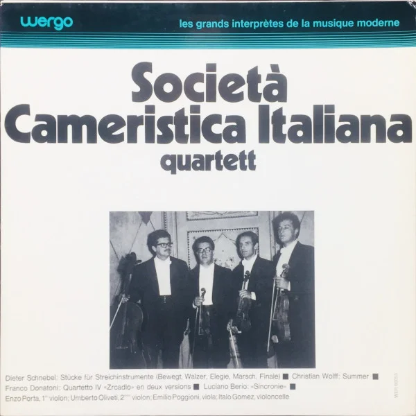 Società Cameristica Italiana Quartett