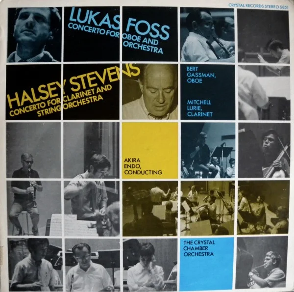 Concerto For Oboe And Orchestra / Concerto For Clarinet And String Orchestra