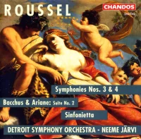Symphonies Nos. 3 & 4 / Bacchus & Ariane: Suite No. 2 / Sinfonietta