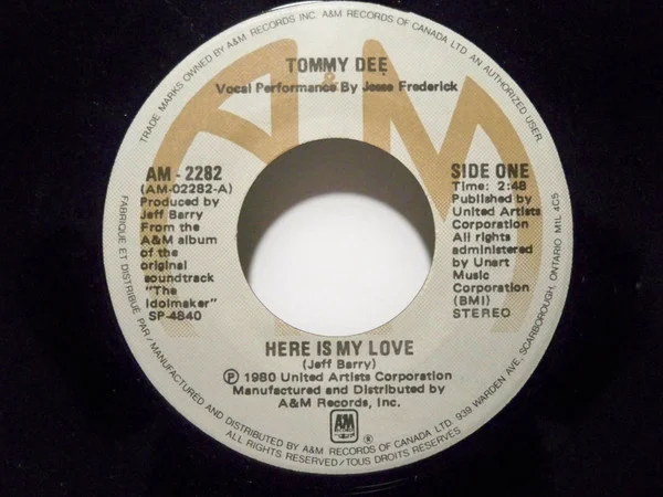 Here Is My Love / I Know Where You're Goin'