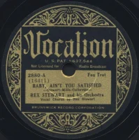 Baby, Ain't You Satisfied / Stingaree