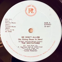 We Don't Allow (No Sitting Down In Here) / Funky Road