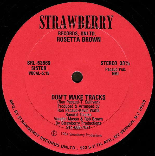 Don't Make Tracks