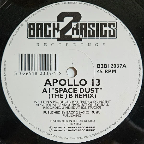 Space Dust (The J B Remix) / Wobble (Joker Remix)