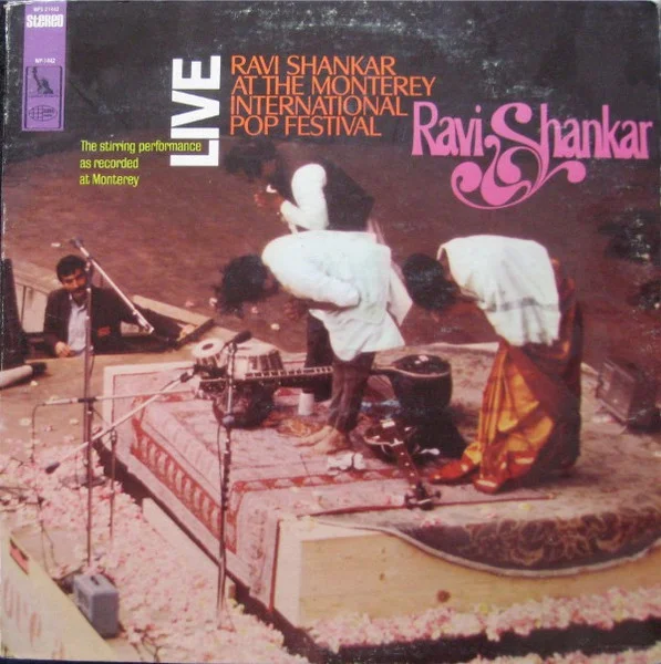 Ravi Shankar At The Monterey International Pop Festival