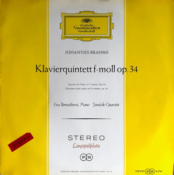 Klavierquintett F-moll Op. 34
