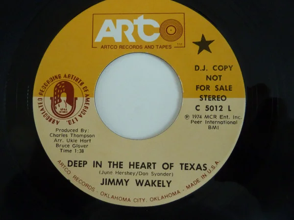 Deep In The Heart Of Texas
