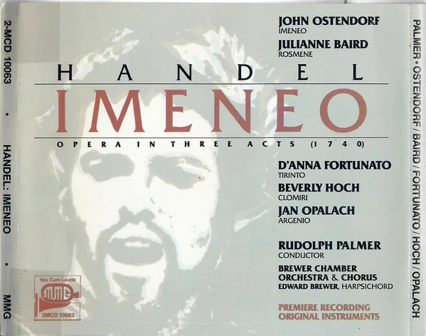 Imeneo - Opera In Three Acts (1740)