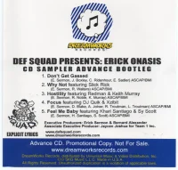 Def Squad Presents Erick Onasis
