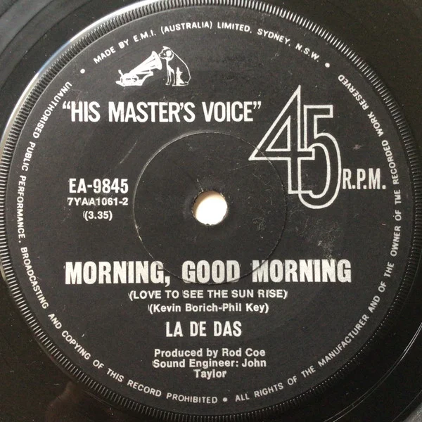 Morning, Good Morning (Love To See The Sun Rise)