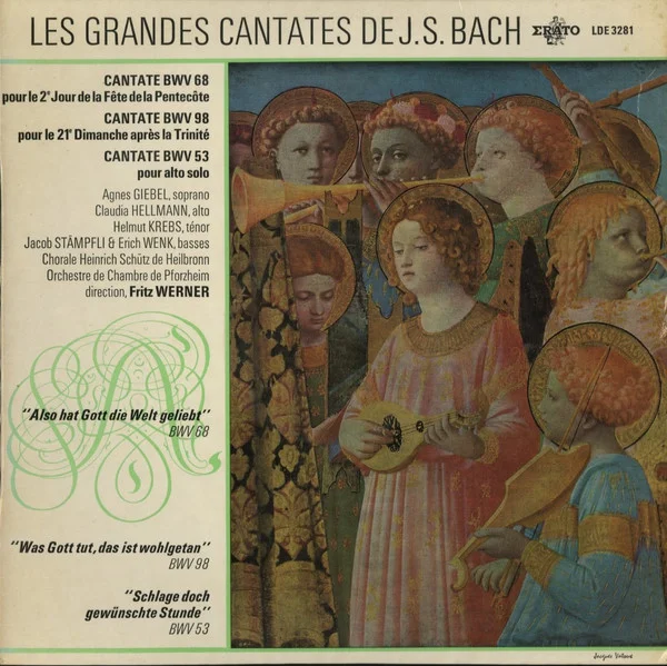 Cantate BWV 68 / Cantate BWV 98 / Cantate BWV 53