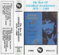 The Best Of George Harrison 1976-1989