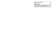 The Second Annual Report