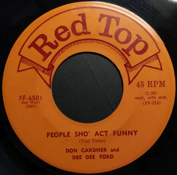 People Sho' Act Funny / Shake A Leg, Baby