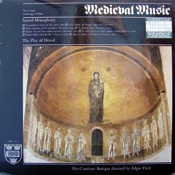 Medieval Music: Sacred Monophony