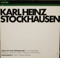 Zyklus Für Einen Schlagzeuger In Zwei Verschiedenen Fassungen / Klavierstück X