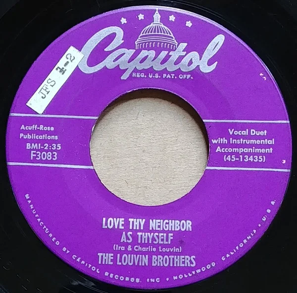 Love Thy Neighbor As Thyself / Make Him A Soldier