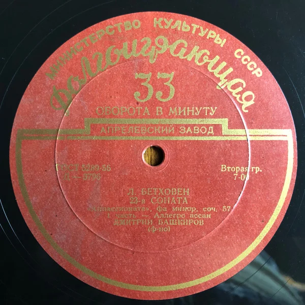23-я Соната "Аппасионата"