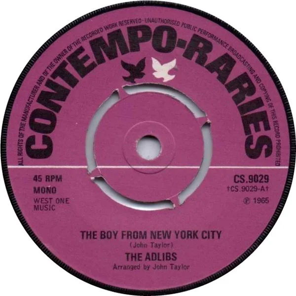 The Boy From New York City / Johnny My Boy
