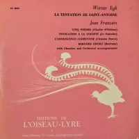 La Tentation De Saint-Antoine / Cinq Poèmes / Invocation À La Volupté / L'Adolescence Clémentine