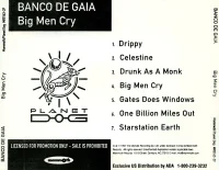 Big Men Cry